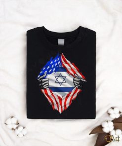 Eric Rubin Usa Israel Flag American Israeli Roots Jewish shirt