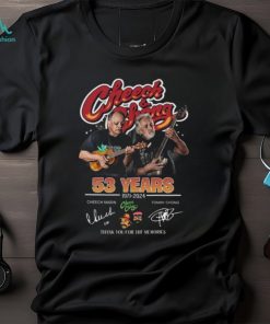 Erly Hills 53 Years Cheech Marin 1971 2024 Tommy Chong 10 Thank You For The Memories Shirt