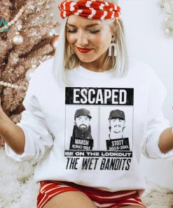 Escaped The Wet Bandits – Marsh And Stott Shirt
