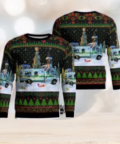 Eureka County Emergency Medical Service AOP Ugly Sweater Gift For Christmas