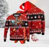 Black Cat Pine Tree Ugly Christmas Sweater Gift Knitting Sweater