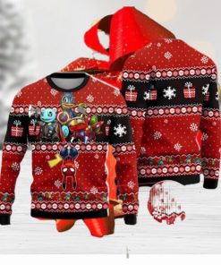 Evengers Pokemon Marvel Woolen Ugly Christmas Sweater Nice Gift For Everyone