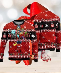 Evengers Pokemon Marvel Woolen Ugly Christmas Sweater Nice Gift For Everyone