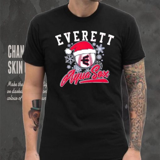 Everett AquaSox 2024 Holiday Christmas shirt