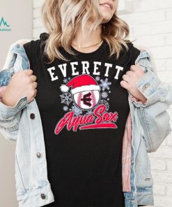 Everett AquaSox 2024 Holiday Christmas shirt