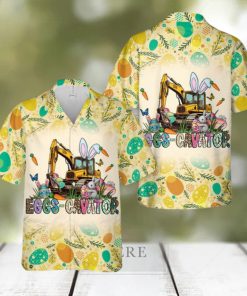 Excavator Easter Hawaiian Shirt