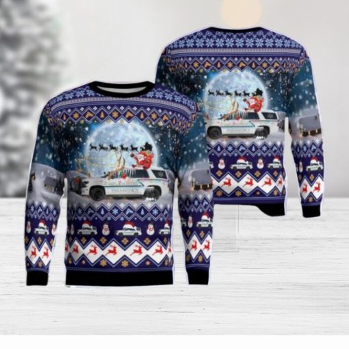 Exeter Hospital EMS, Exeter, New Hampshire Christmas Ugly Sweater 3D Sweater For Men Women