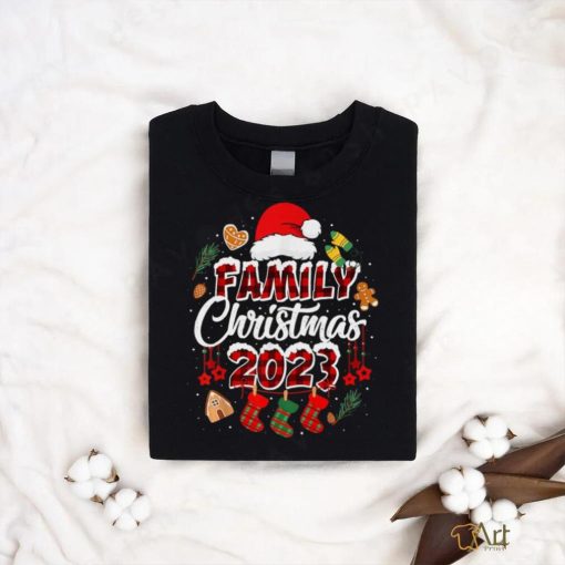 FAMILY CHRISTMAS 2023 MATCHING SHIRTS SQUAD SANTA ELF FUNNY T SHIRT