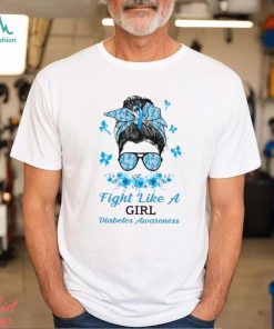 FIGHT LIKE A GIRL DIABETES AWARENESS Classic T Shirt, hoodie, sweater, long sleeve and tank top FIGHT LIKE A GIRL DIABETES AWARENESS Classic T Shirt