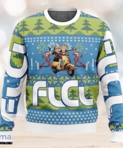 FLCL Fooly Cooly Alt Ugly Sweater Christmas Style Gift For Men And Women