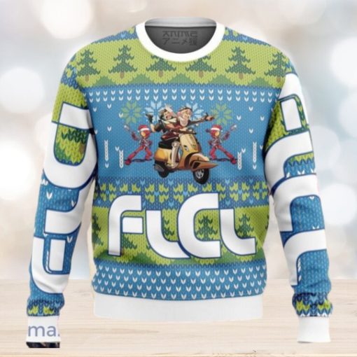 FLCL Fooly Cooly Alt Ugly Sweater Christmas Style Gift For Men And Women