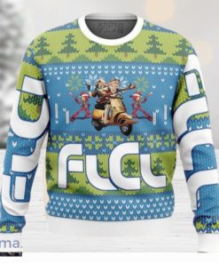 FLCL Fooly Cooly Alt Ugly Sweater Christmas Style Gift For Men And Women