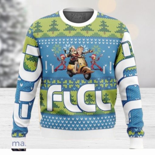 FLCL Fooly Cooly Alt Ugly Sweater Christmas Style Gift For Men And Women