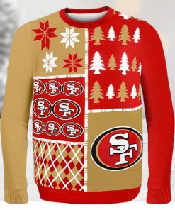 Outerstuff San Francisco 49ers Youth Full Zip Stadium Color Block Sweater 20 / XL