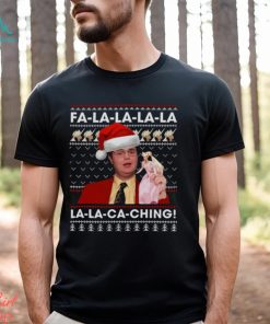 Fa La La La La La La Ca Ching Dwight Schrute Christmas Vintage shirt