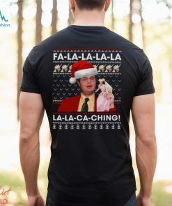 Fa La La La La La La Ca Ching Dwight Schrute Christmas Vintage shirt