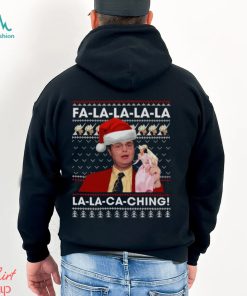Fa La La La La La La Ca Ching Dwight Schrute Christmas Vintage shirt