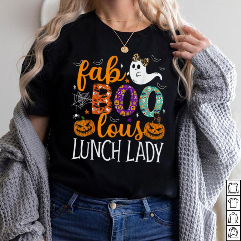 Fab Boo Lous Lunch Lady Cute Ghost Pumpkin Funny Halloween T Shirt Fab Boo Lous Lunch Lady Cute Ghost Pumpkin Funny Halloween T Shirt