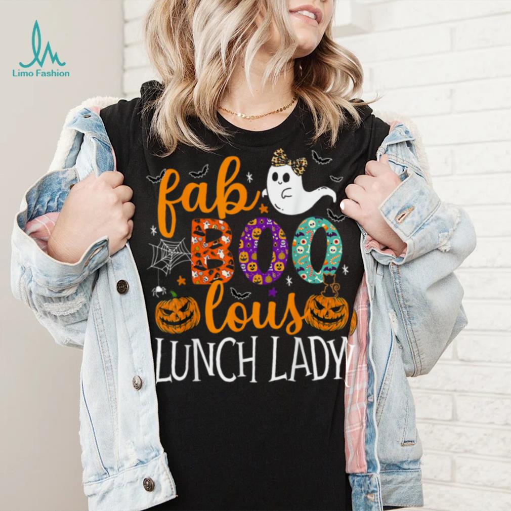 Fab Boo Lous Lunch Lady Cute Ghost Pumpkin Funny Halloween T Shirt Fab Boo Lous Lunch Lady Cute Ghost Pumpkin Funny Halloween T Shirt