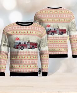 Fairfax County Fire & Rescue Department AOP Ugly Sweater Gift For Christmas