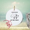 NFL New England Patriots Xmas American US Eagle Custom Name Ornament