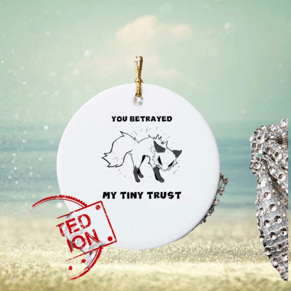 Falvie You Betrayed My Tiny Trust Ornament Custom Name Falvie You Betrayed My Tiny Trust Ornament Custom Name