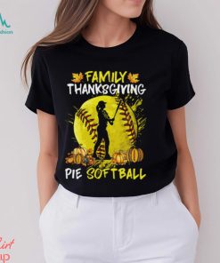Family Thanksgiving Pie Softball Thanksgiving Softball Classic T Shirt