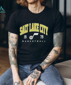 Fanatics Branded Heather Charcoal Utah Jazz Foul Trouble Snow Wash Raglan Pullover shirt