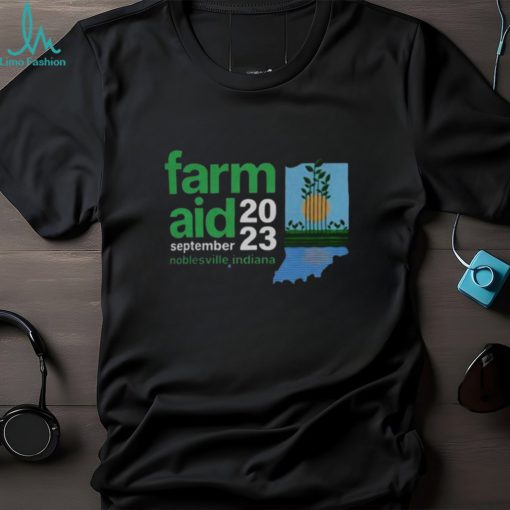 Farm Aid September 2023 Noblesville Indiana Festival shirt