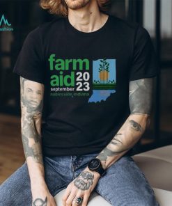 Farm Aid September 2023 Noblesville Indiana Festival shirt