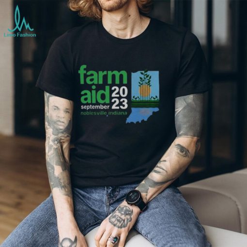 Farm Aid September 2023 Noblesville Indiana Festival shirt