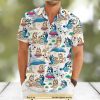 Firefighter Tropical Hawaiian Shirt