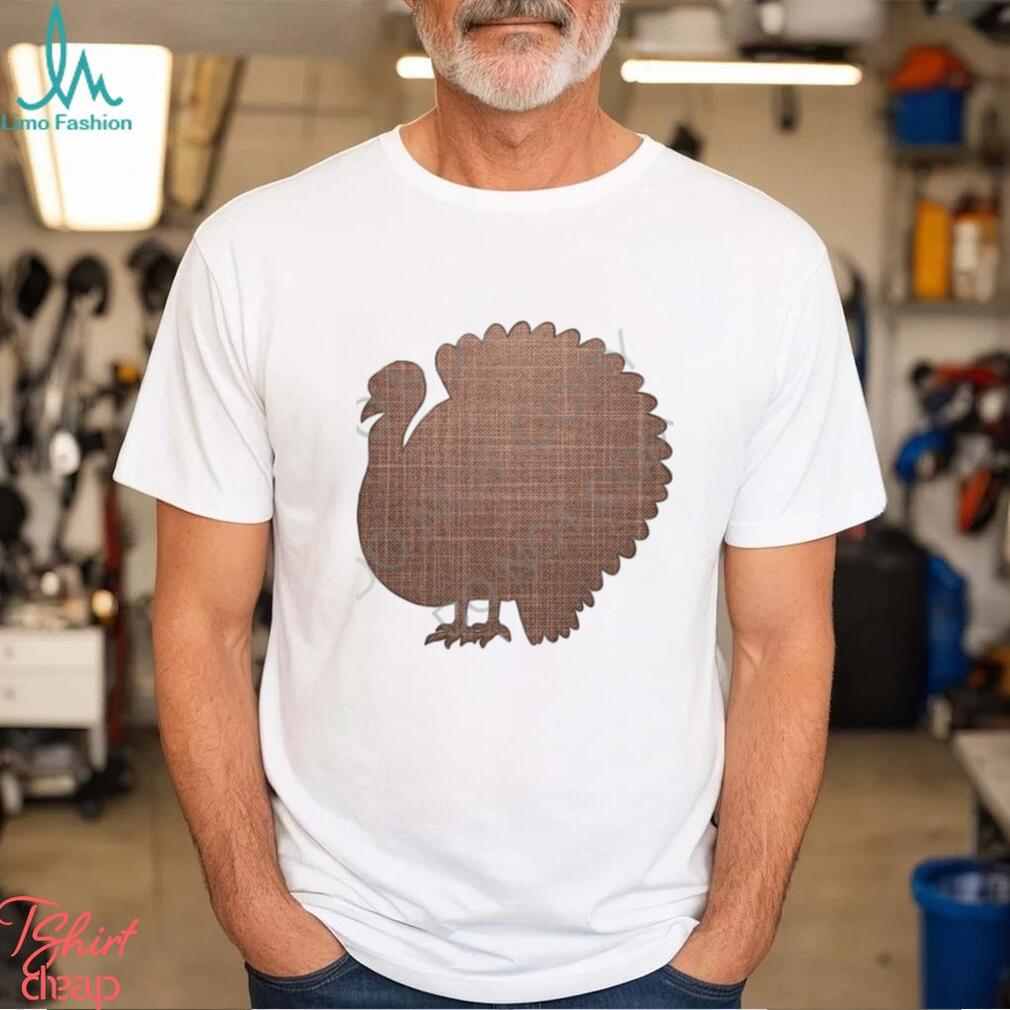 Faux embroidered Turkey Shirt Faux embroidered Turkey Shirt