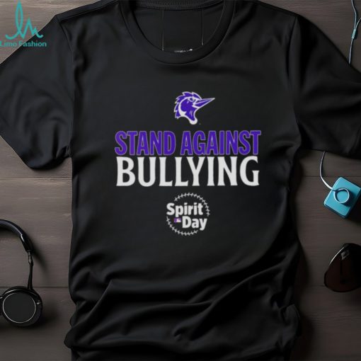 Fayetteville Woodpeckers Spirit day stand against bullying shirt