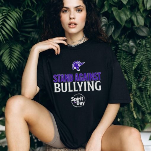 Fayetteville Woodpeckers Spirit day stand against bullying shirt