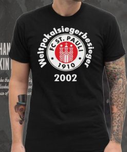 Fc St. Pauli Weltpokalsiegerbesieger 2002 tee Shirt