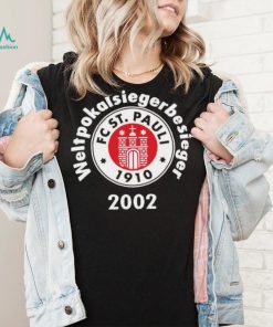 Fc St. Pauli Weltpokalsiegerbesieger 2002 tee Shirt
