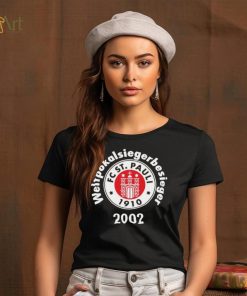 Fc St. Pauli Weltpokalsiegerbesieger 2002 tee Shirt