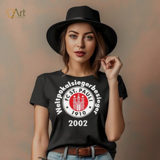 Fc St. Pauli Weltpokalsiegerbesieger 2002 tee Shirt