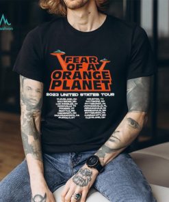 Fear of a Orange Planet 2023 United States Tour Shirt
