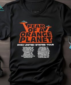 Fear of a Orange Planet 2023 United States Tour Shirt