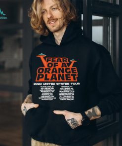 Fear of a Orange Planet 2023 United States Tour Shirt