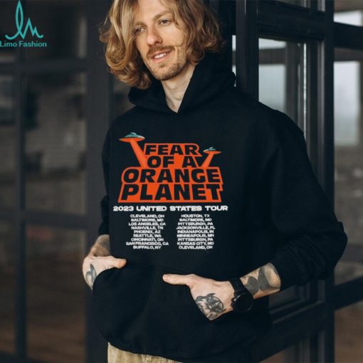 Fear of a Orange Planet 2023 United States Tour Shirt