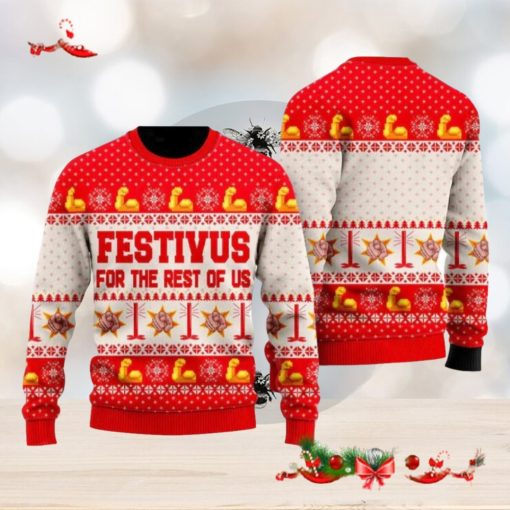 Festivus For The Rest Of Us Ugly Christmas Sweater Funny Gift For Men And Women Family Holidays