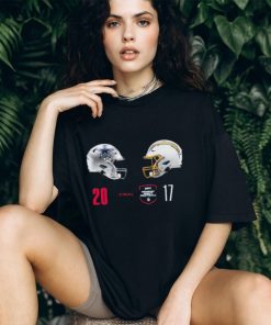 Final Dallas Cowboys 20 17 Los Angeles Chargers ESPN Monday Night Football NFL T Shirt