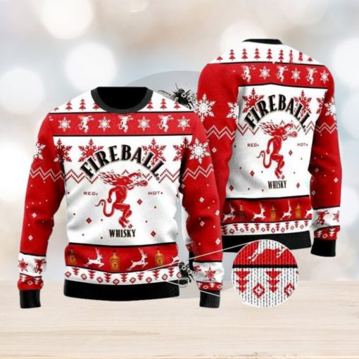 Fireball Christmas Ugly Christmas Sweater