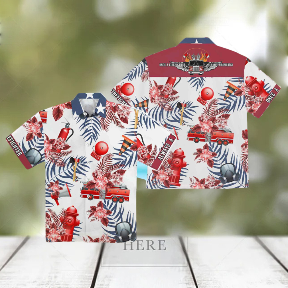 Hot Snoopy Firefighter Vintage Hawaiian Shirt & Short