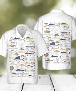 Fishes of the North Carolina Coast Hawaiian Shirt