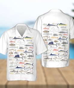 Fishes of the South Carolina Coast Hawaiian Shirt