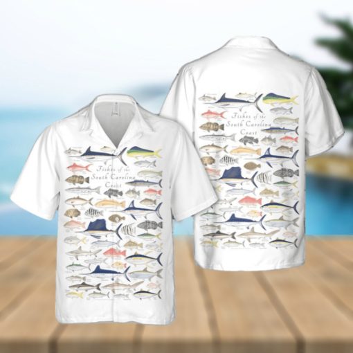 Fishes of the South Carolina Coast Hawaiian Shirt